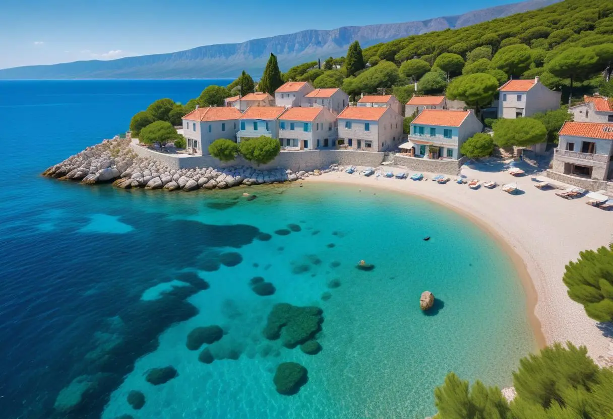 Upptäck de bästa hotellen på Brac i Kroatien illustration