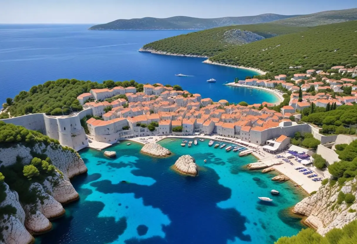 Kryssning i Adriatiska havet illustration