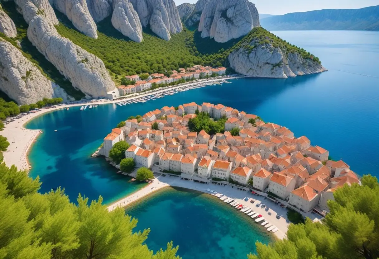 Upptäck Omiš illustration