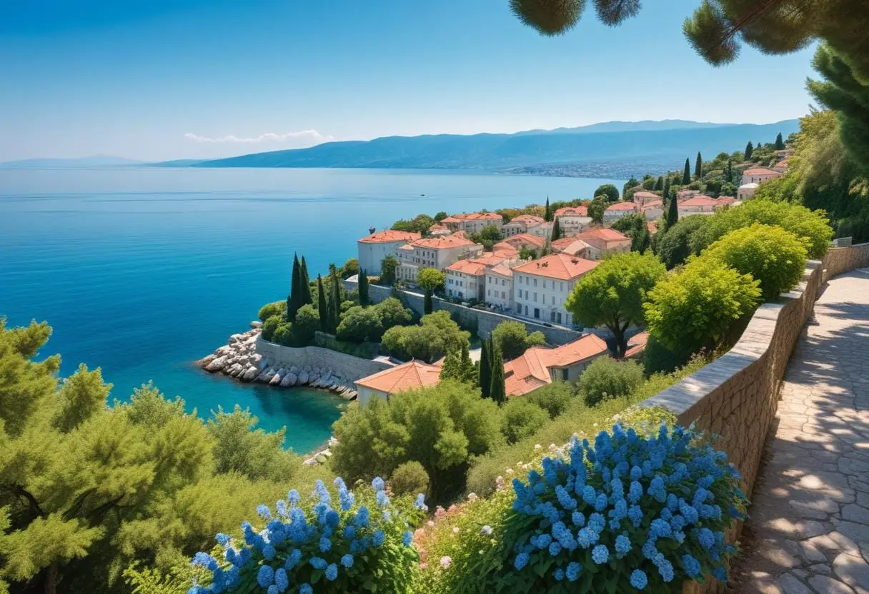 Upptäck Opatija – en dold juvel vid Adriatiska havet illustration